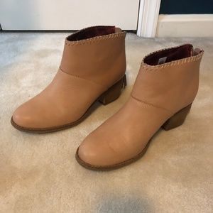 TOMS women's leather booties